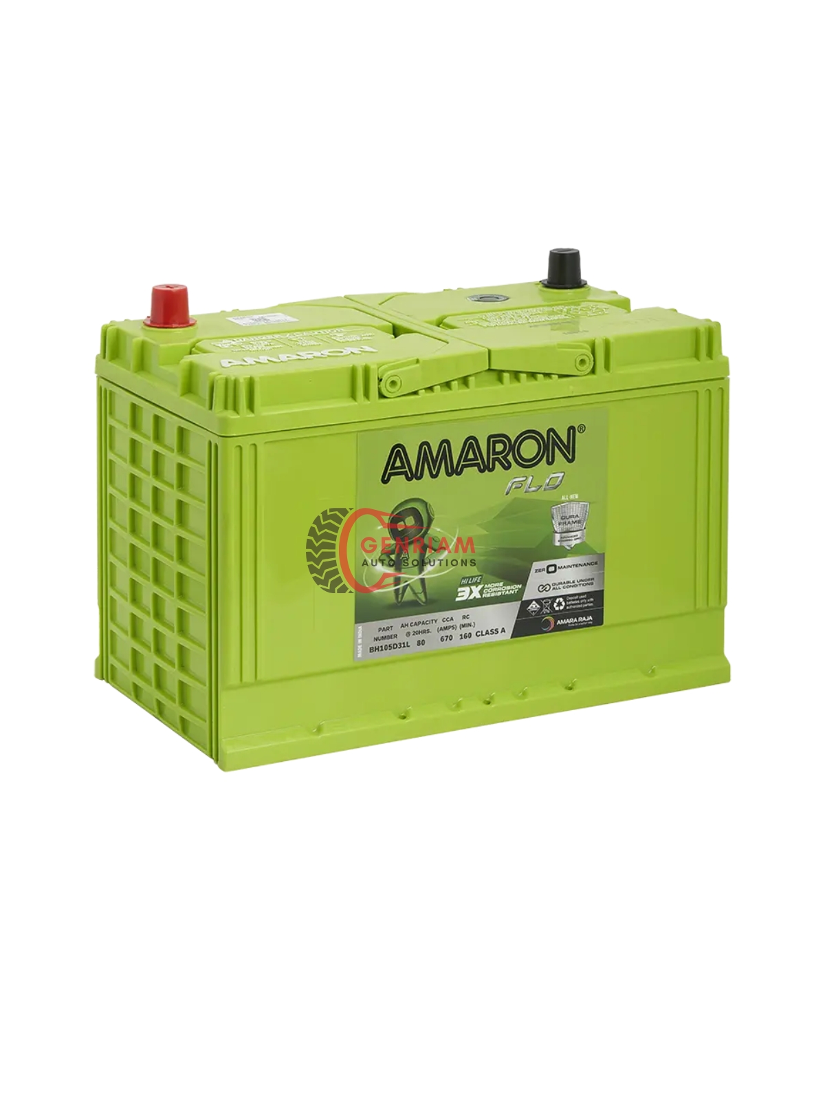 AMARON FLO N80 BATTERY 