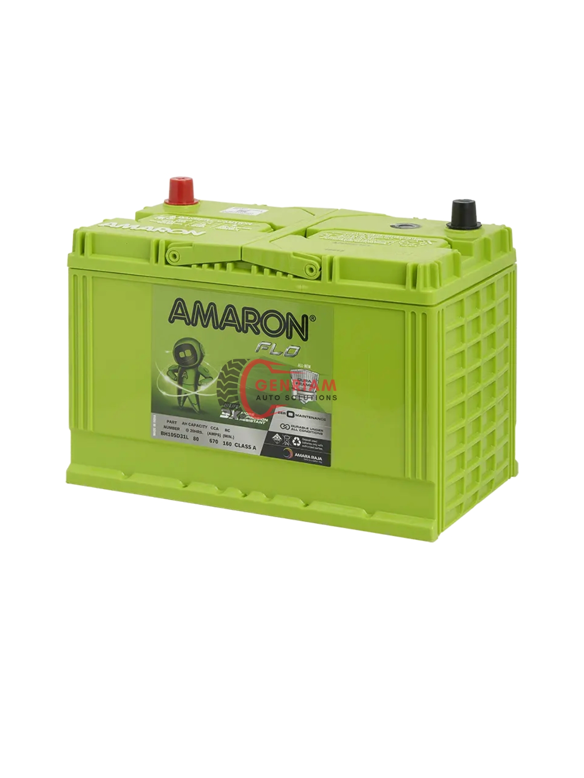 AMARON FLO N80 BATTERY 