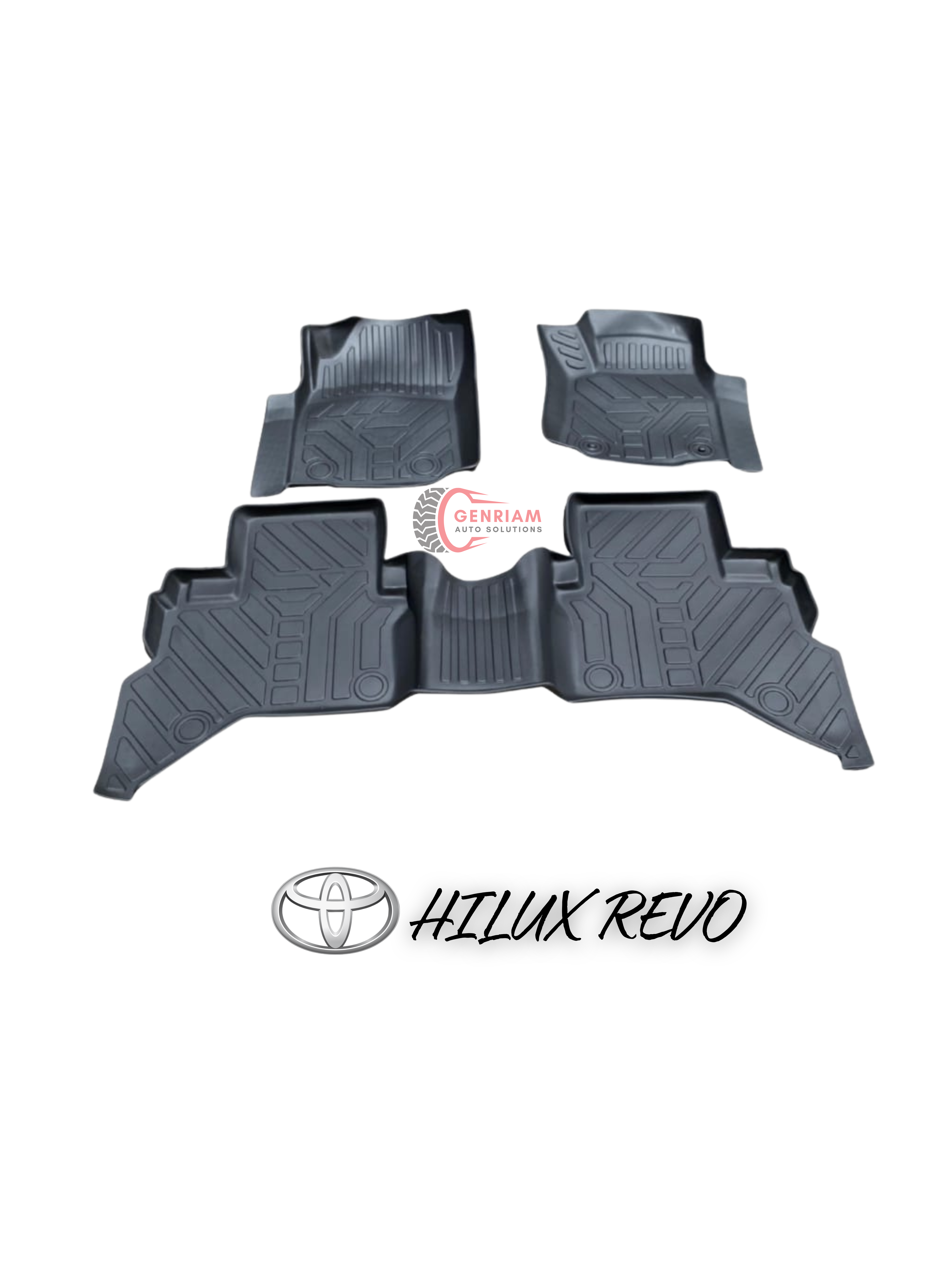 TOYOTA HILUX 3D CAR FLOOR MATS